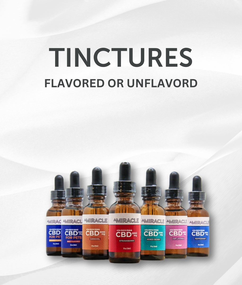 Tinctures Flavored or Unflavored