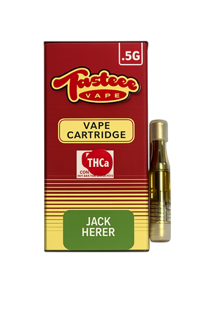 Tasteee Vape .5g Cartridges - 4 Vapes in an order