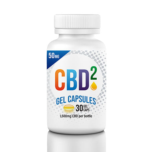 CBD Squared Gel Capsules 50 mg