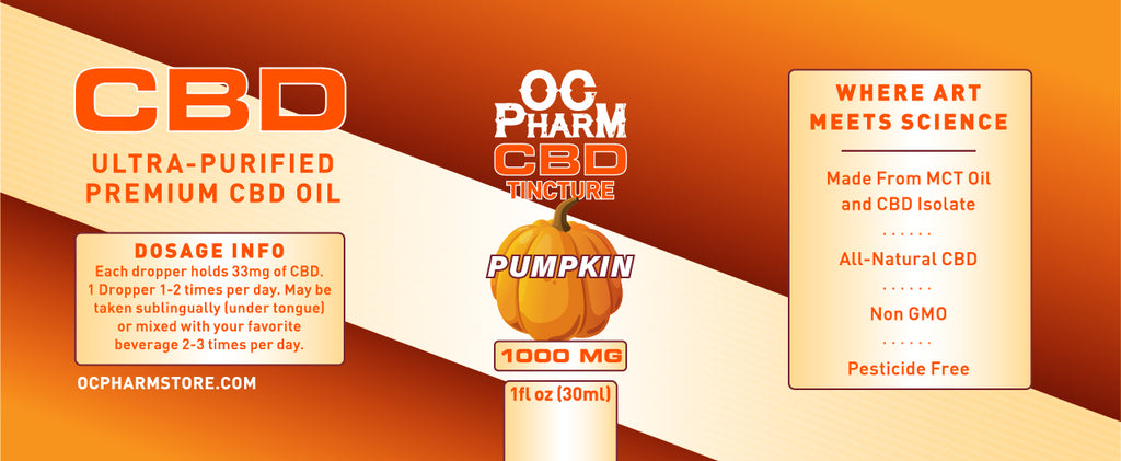 Pumpkin Pie CBD Tincture